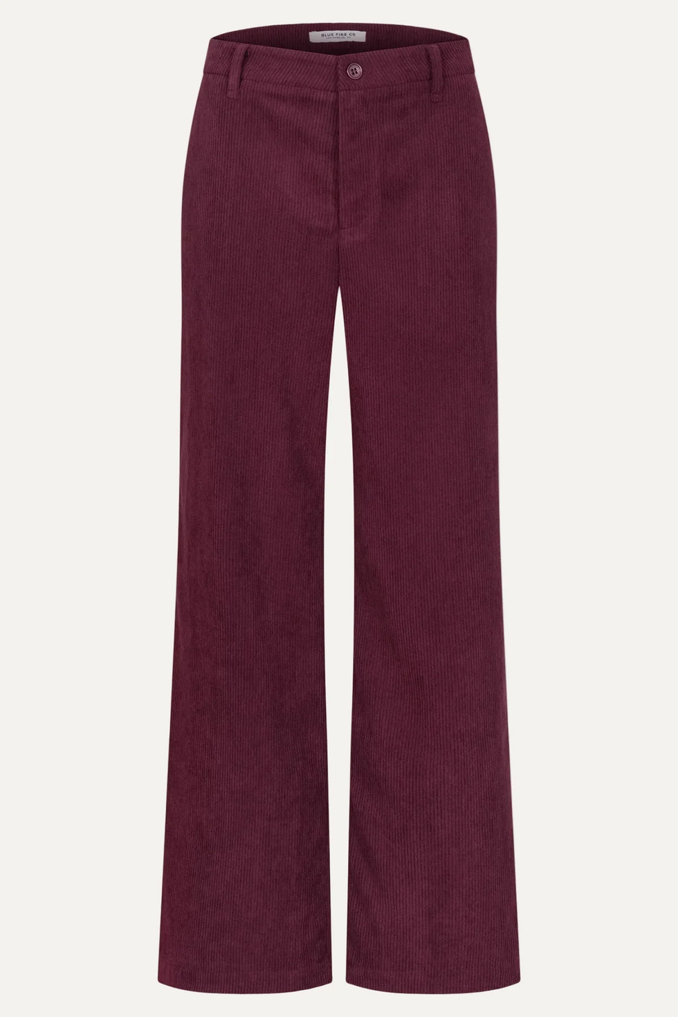 Judy Wide Leg Cord - Wine Blue Fire Co.