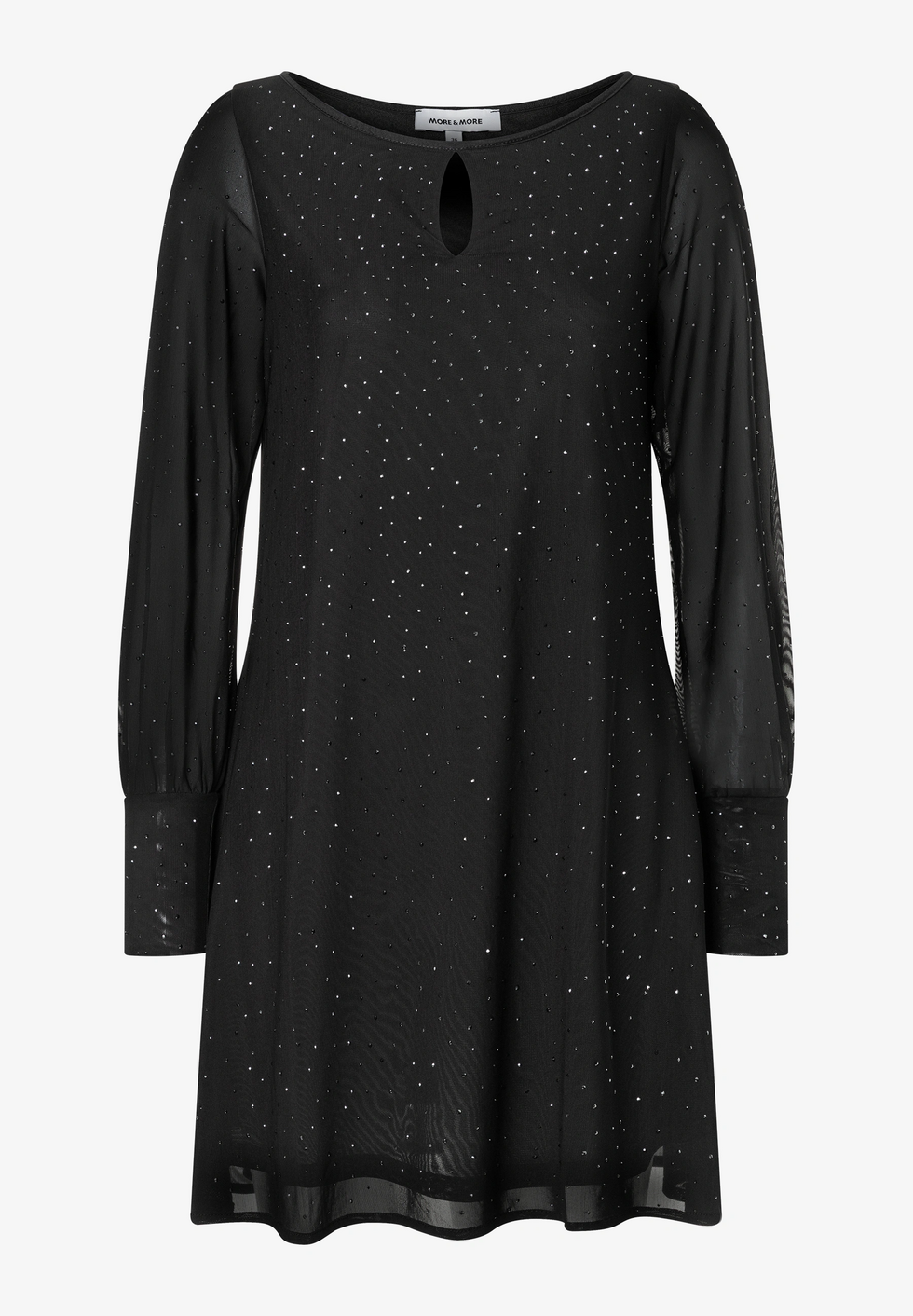 Meshkleid mit Glitzersteinchen More&More